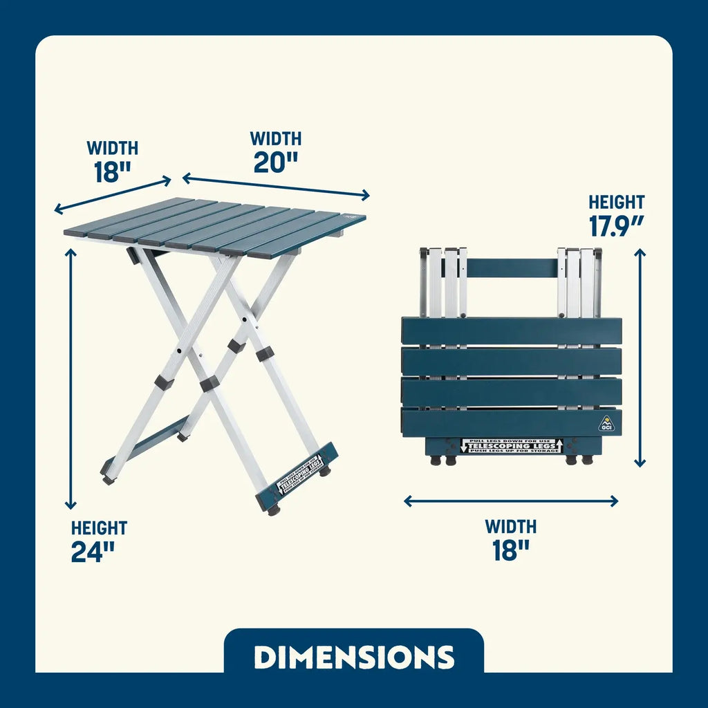 Compact Camp Table 20™ | NETA